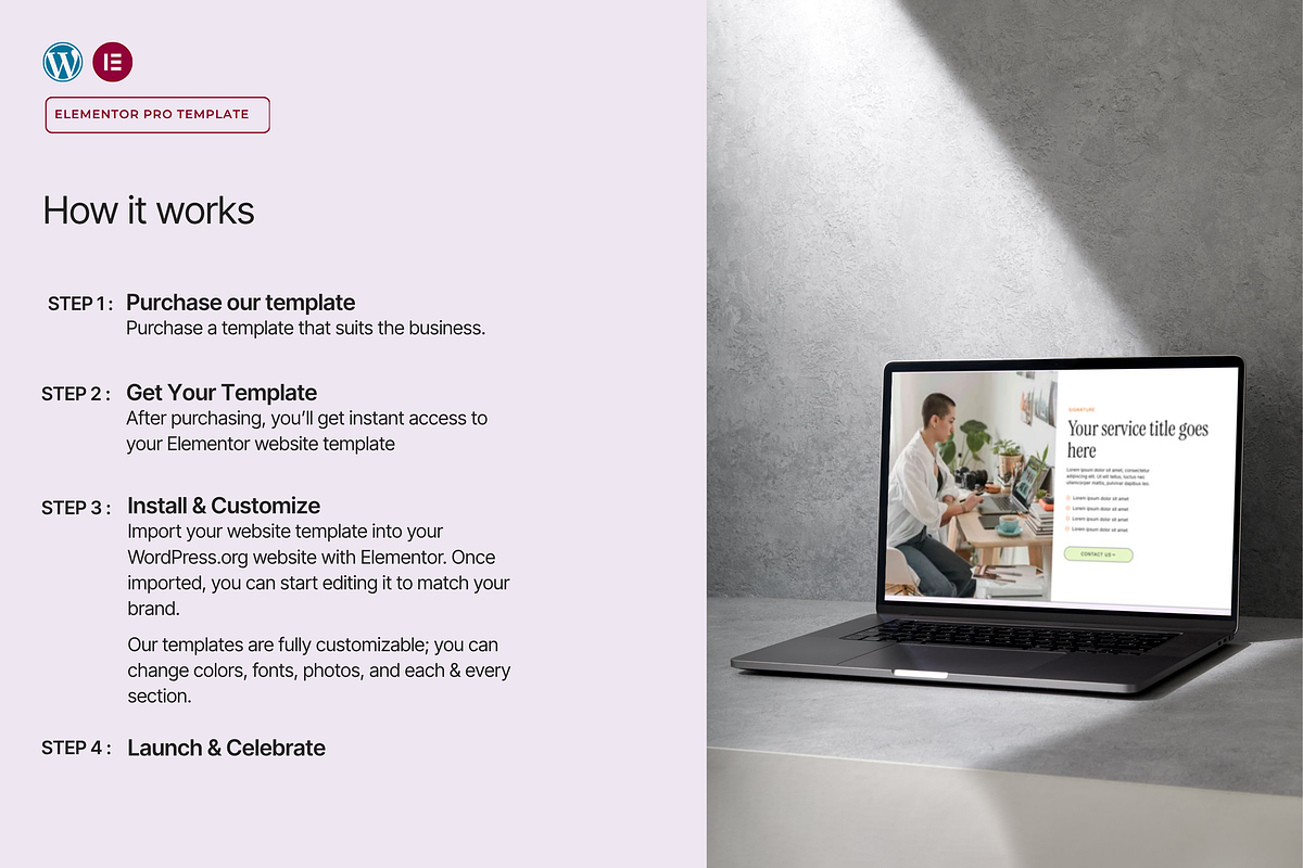 Business Coach WordPress Template, a WordPress Template by Web Template Market (Photo 5 of 9)