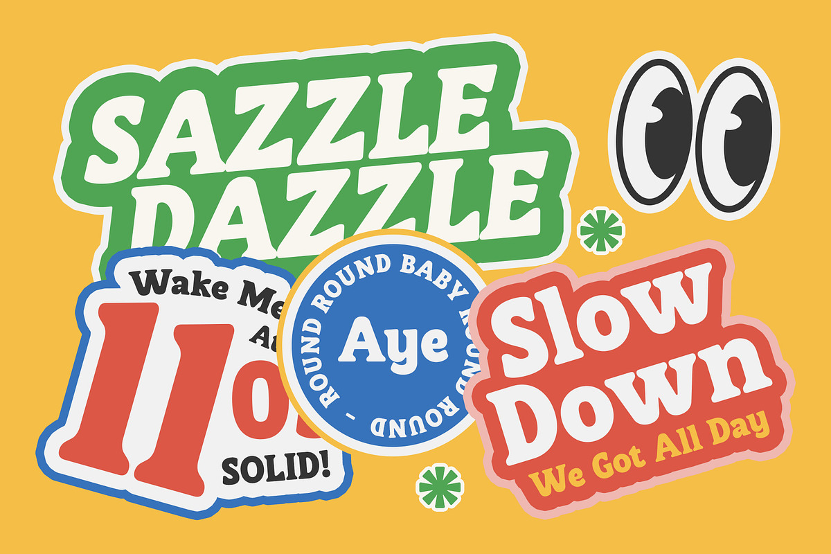 CS Dovie – Retro Font, a Serif Font by Craft Supply Co. (Photo 7 of 8)