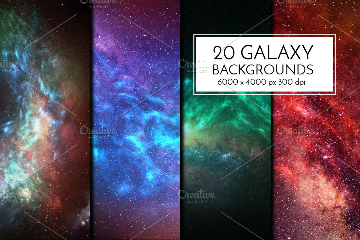 Galaxy Constellation Set, a Texture Illustration by Anna Freya (Photo 3 of 14)