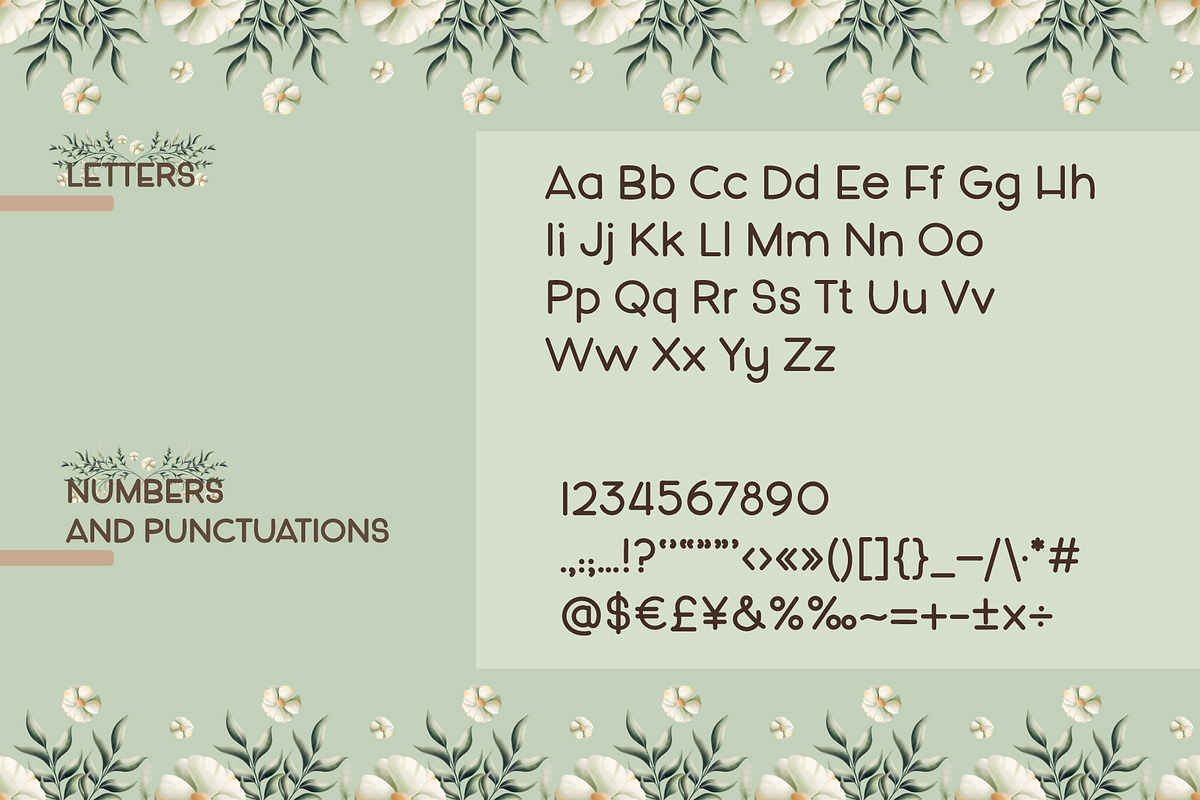 Kama, a Sans Serif Font by Lunabi (Photo 2 of 9)