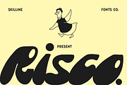 SFC Risco, a Handwritten Font by Skilline Supply Co. (Thumbnail 1 of 5)