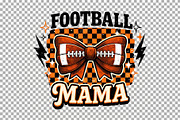 Football Mama Png Tshirt Bow Sports, a Sport Illustration by SugarCloudStudioArt (Thumbnail 6 of 6)