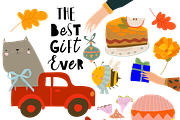 Birthday Gifts. Cats Riding in Cars, a Transportation Illustration by Maria Starus (Thumbnail 2 of 3)