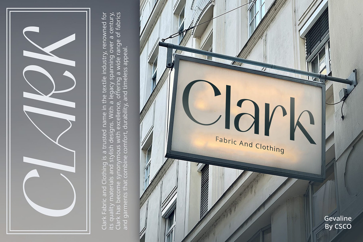 Gevaline – Aesthetic Font, a Sans Serif Font by Craft Supply Co. (Photo 6 of 8)