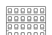 40 Vector Wedding Planner Icon Set, an Outline Icon by adenpinkstore (Thumbnail 4 of 9)