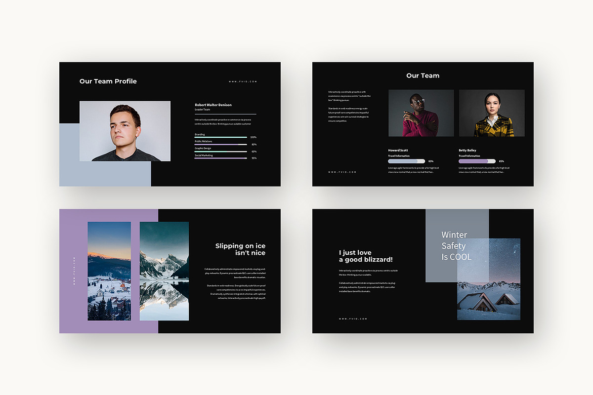 Fvio : Cozy Winter Powerpoint, a Presentation Template by Punkl Camp (Photo 10 of 16)