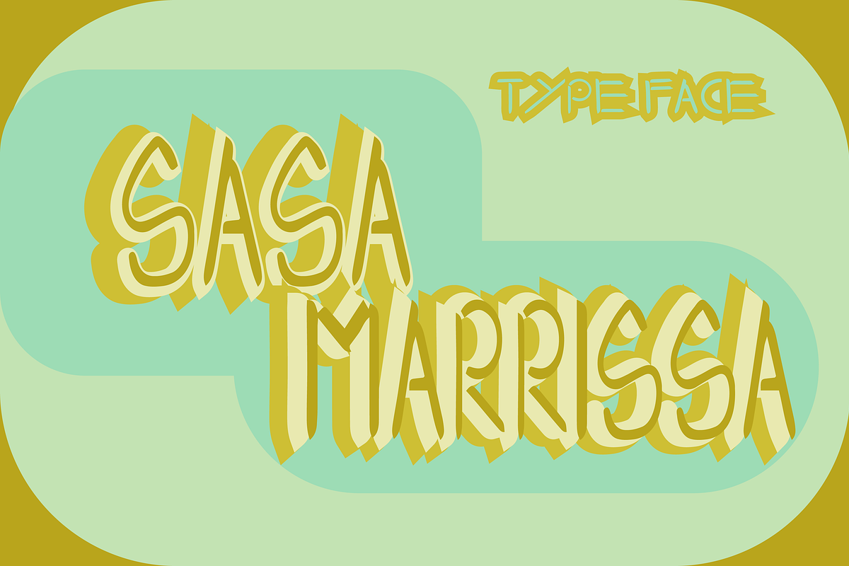 sasamarrisa, a Font by Wana Studio (Photo 2 of 7)