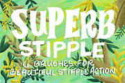 Superb Stipple Photoshop Brush, a Brush Add-On by studio.pancz (Thumbnail 2 of 3)