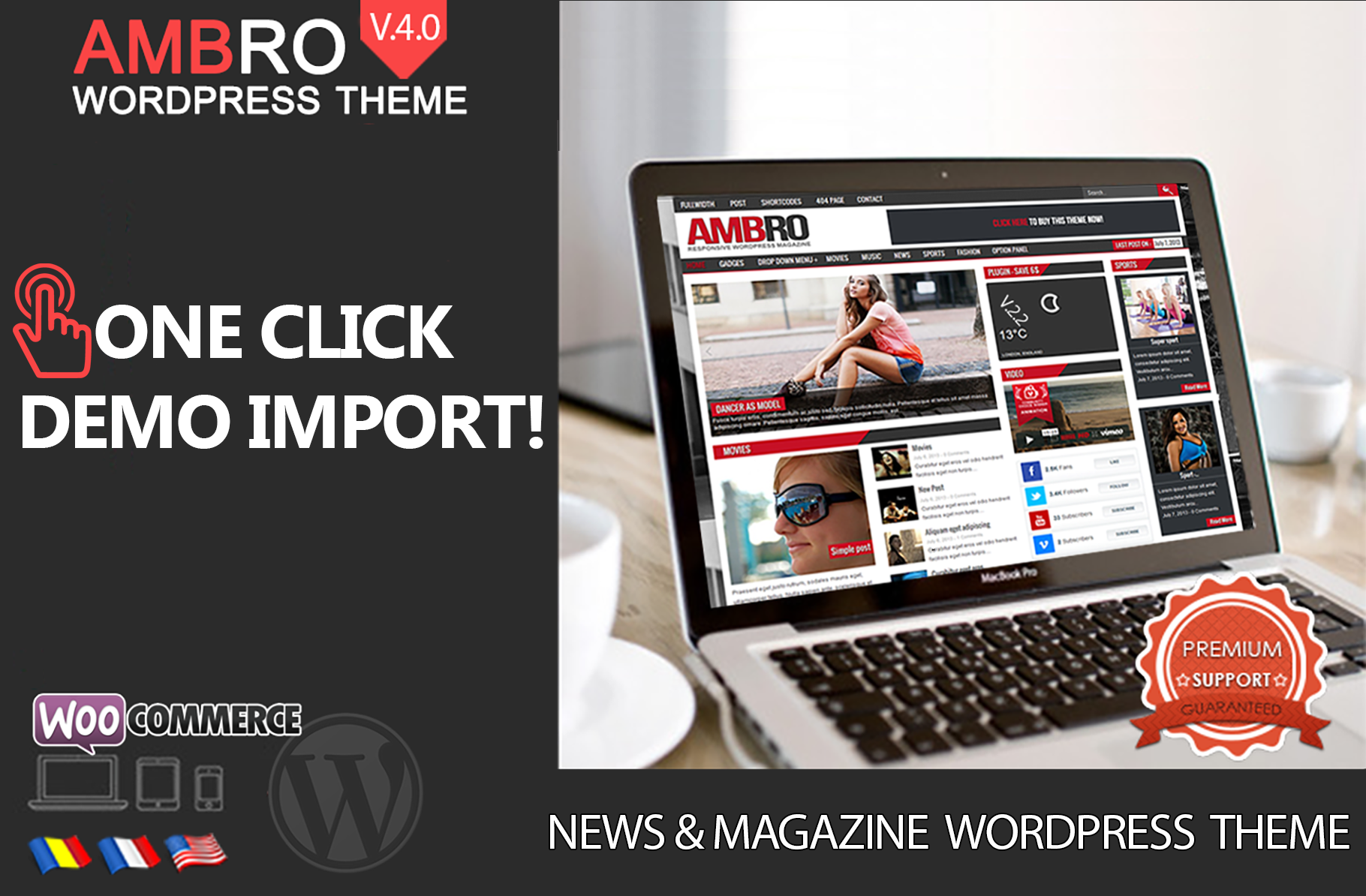 Ambro Magazine Wordpress Theme by Beke | Creative Market