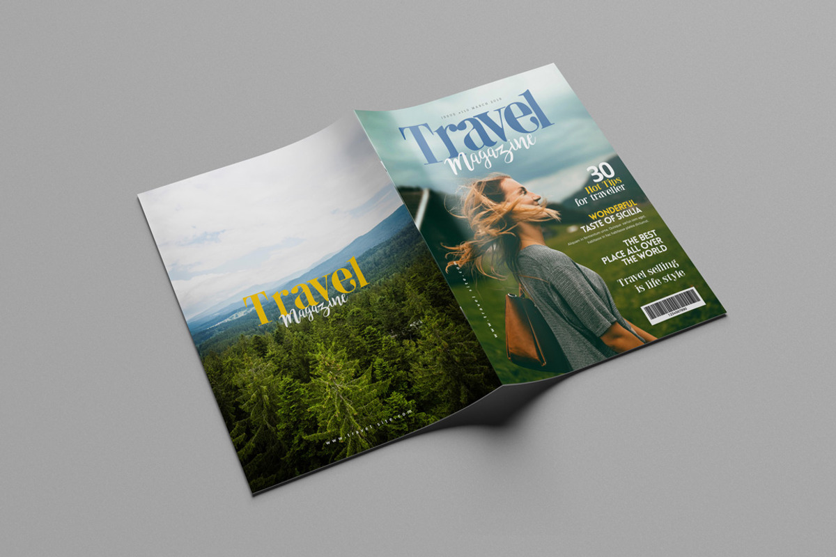 Travel Magazine, a Magazine Template by Designsoul14 (Photo 2 of 19)