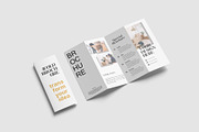 Four-Fold (4 fold) Brochure Mockups, a Books & Magazine Mockup by Lxadesign (Thumbnail 12 of 14)