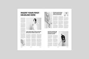 Newspaper MS Word & Indesign