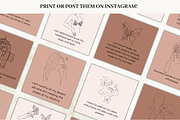 Minimalistic Affirmation Card Deck, a Design Template by Digital By Nikoleta (Thumbnail 5 of 9)