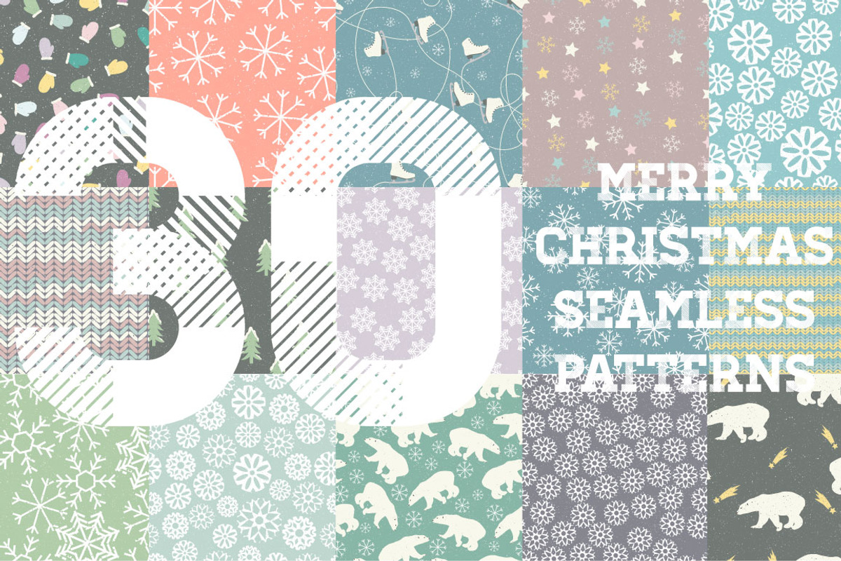 Winter patterns, a Pattern Graphic by Julia Dreams (Photo 1 of 6)