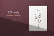 Banana Leaf. One line drawing., a Decorative Illustration by ARg Design (Thumbnail 1 of 5)