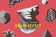 Risograph Grain Effect, a Layer Style Add-On by pixelbuddha.net (Thumbnail 1 of 9)