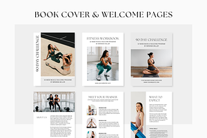 Fitness Workout Book Template