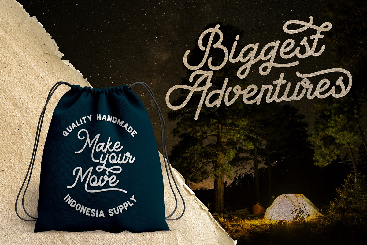 American Lemon Font Duo, a Script Font by ErgibiStudio (Photo 7 of 11)