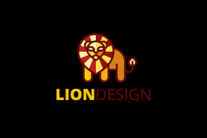 Lion Design Logo