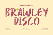 CS Brawley Disco, a Sans Serif Font by Craft Supply Co. (Thumbnail 1 of 8)