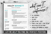 Editable RESUME Template / MS Word, a Resume Template by LevelUpResume (Thumbnail 4 of 5)
