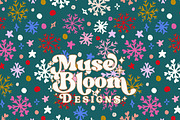 Snowflakes Holidays Seamless Set, a Pattern Graphic by MuseBloomDesigns (Thumbnail 14 of 29)