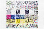 42 seamless patterns in 80s style, a Pattern Graphic by softulka (Thumbnail 2 of 4)