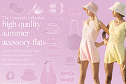High Res Fashion Accessories Flats, a Graphic by Summer Stories (Thumbnail 1 of 9)