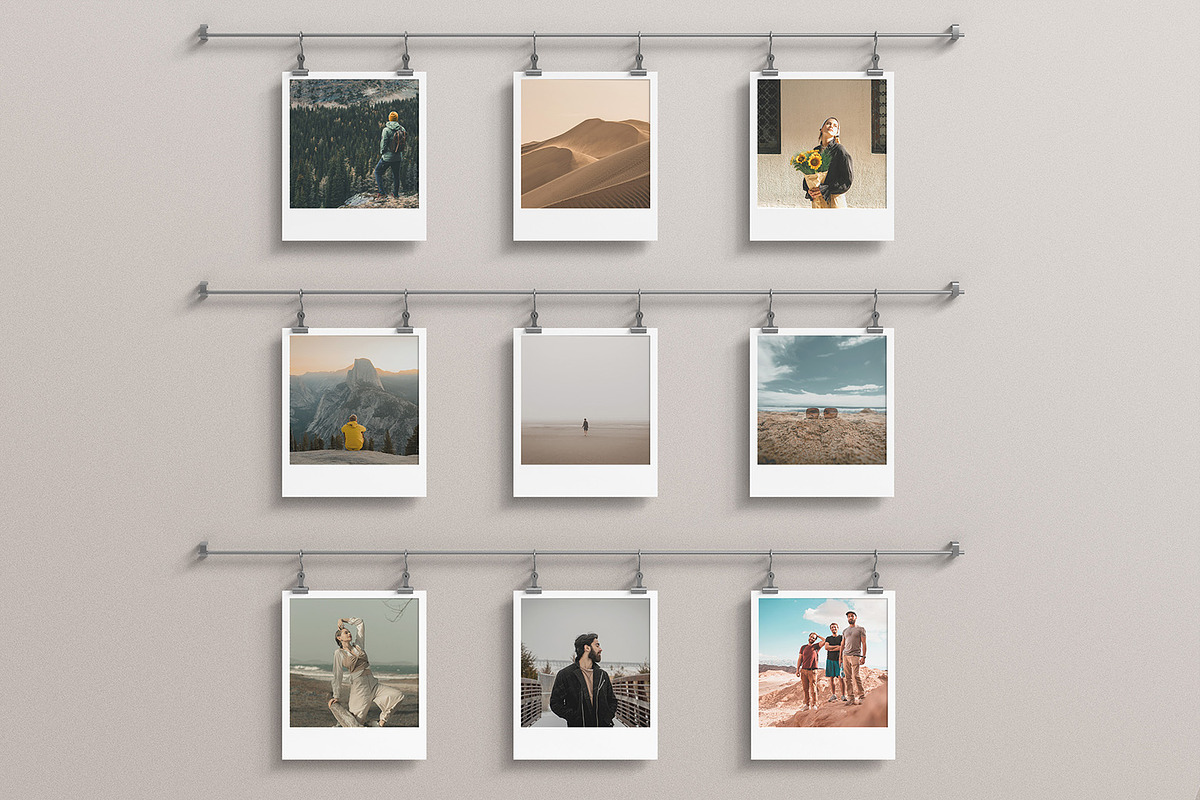 Polaroid Mockup, a Product Mockup by graphicsecond (Photo 3 of 3)