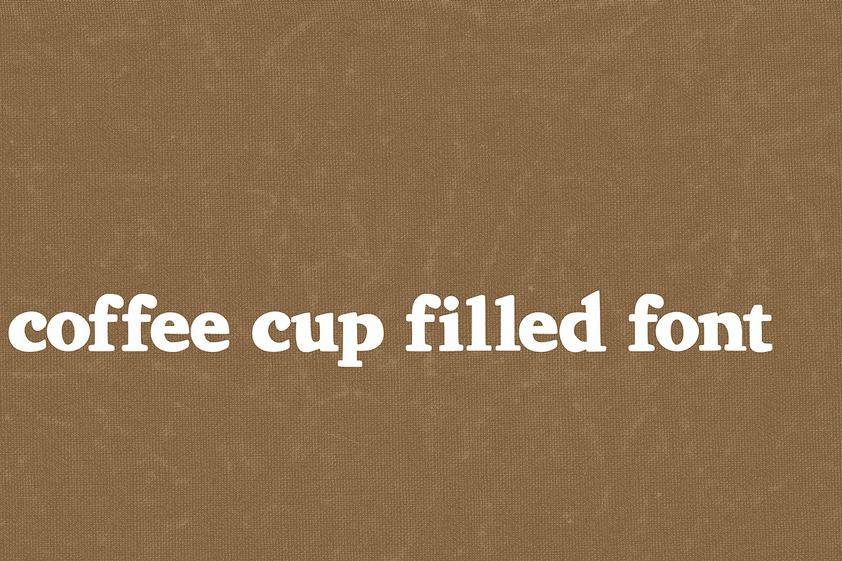 Coffee Cup Font Bundle, a Serif Font by Miss Kate (Photo 4 of 7)