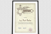 Certificate Word | PSD | AI, a Stationery Template by Curve Design (Thumbnail 3 of 3)