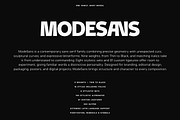 ModeSans Modern Sans Serif Typeface, a Sans Serif Font by VP Fonts (Thumbnail 2 of 39)