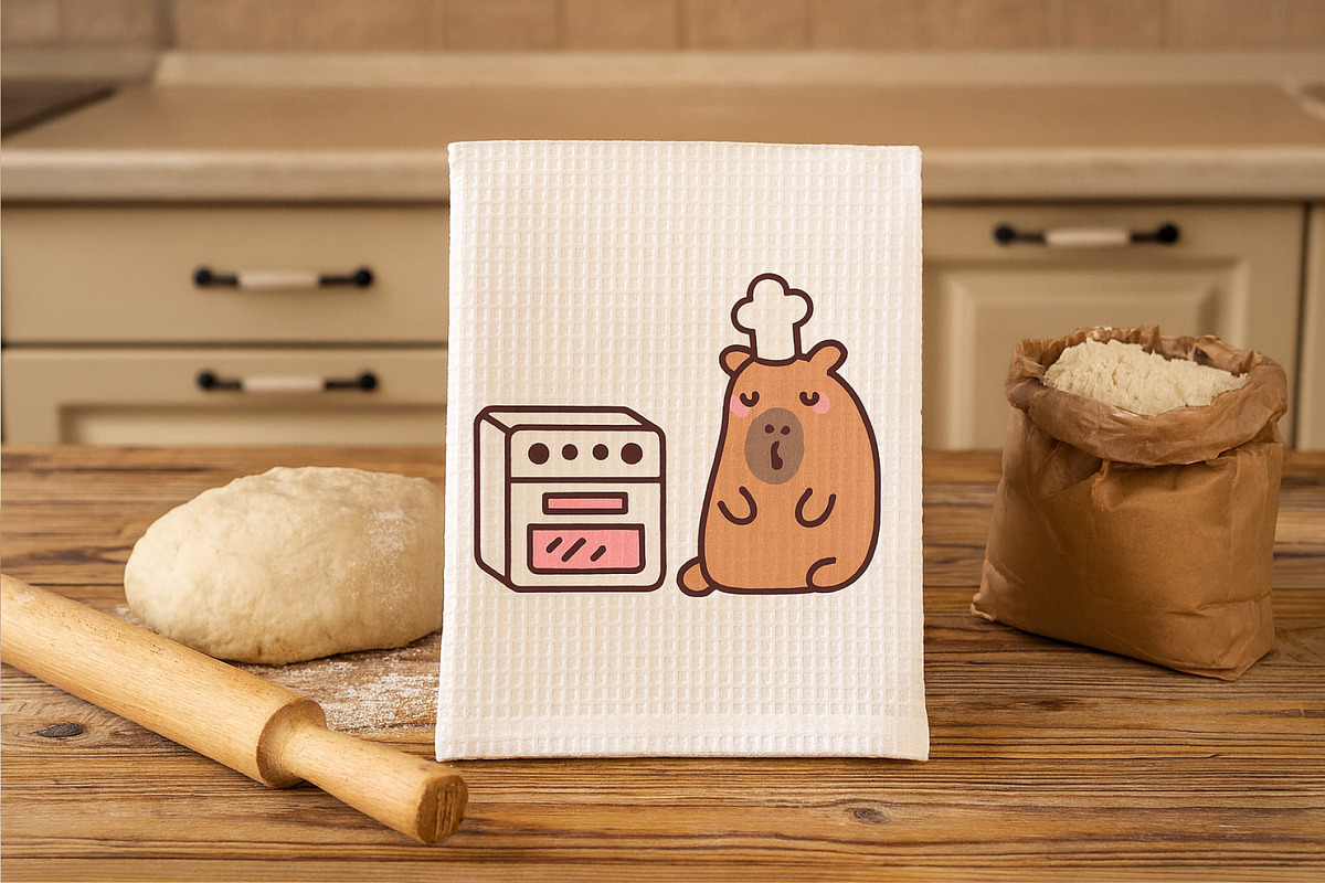 Capybara Cook Clipart, an Animal Illustration by Palau (Photo 4 of 10)
