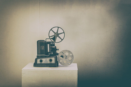 Vintage projector featuring projector, film, and cinema, an Arts & Entertainment Photo by Gorma Kuma