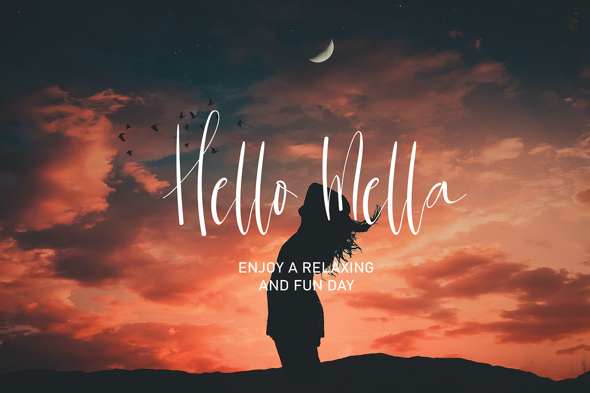 Emolka | Script font, a Script Font by Scratchones (Photo 3 of 8)