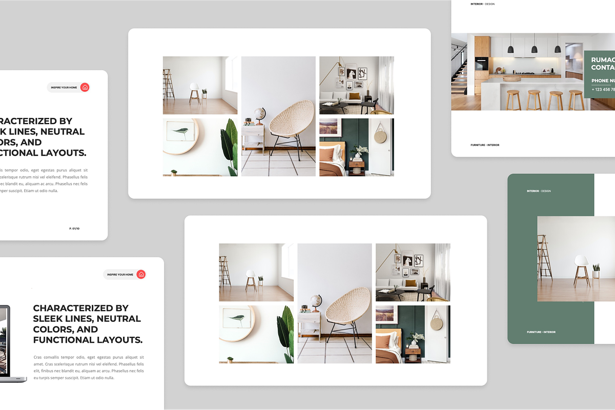 Furniture & Interior Google Slide, a Presentation Template by Annora Studio (Photo 4 of 5)