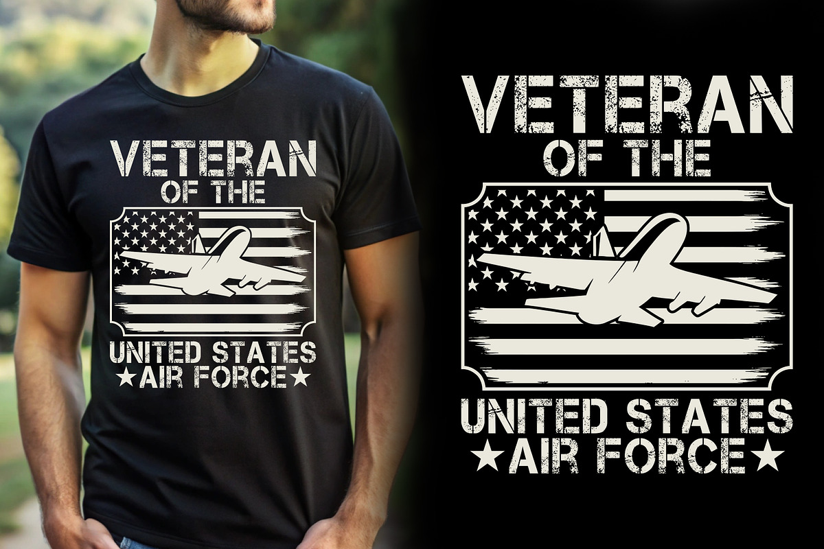 Veteran T-shirt Design, a Graphic by Crafts Bundle (Photo 2 of 2)