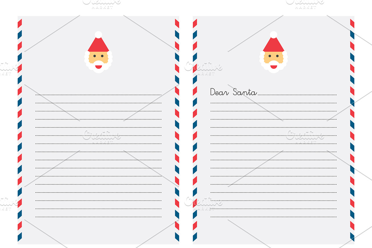Christmas Letters to Santa & Magi, a Decorative Illustration by beguima (Photo 4 of 7)