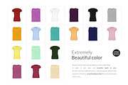 6x Women T-shirt Ghost Mock-ups Set, a Books & Magazine Mockup by Apparel_Mockups (Thumbnail 11 of 22)