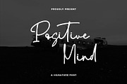 Positive Mind Script, a Handwritten Font by Yuby Creative (Thumbnail 1 of 9)
