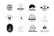 50 Vintage Logos | Canva Template, a Templates & Theme by Angkalimabelas (Thumbnail 5 of 5)