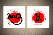 Rats Sumi-e, an Animal Illustration by StabuLaRasa illustration (Thumbnail 16 of 18)