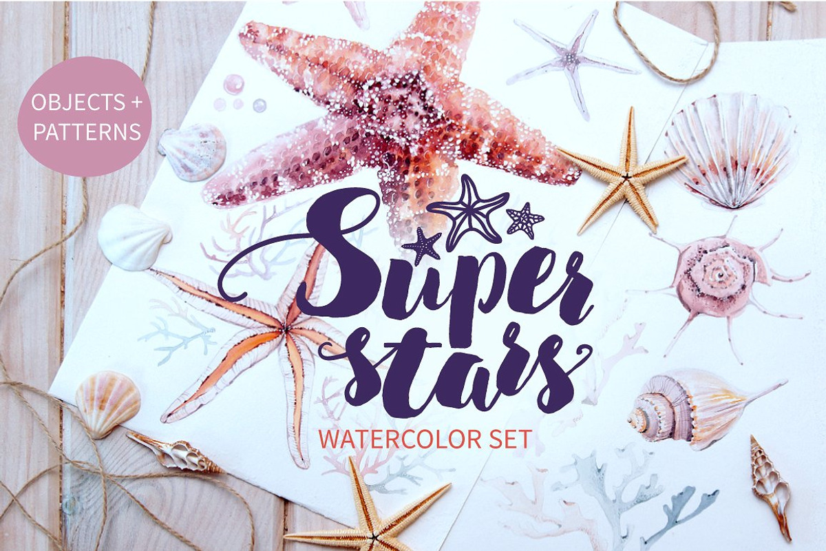 UNDERWATER BUNDLE 50%off, an Animal Illustration by Lemaris (Photo 3 of 5)