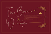 Gandhary Handwritten Font, a Script Font by infernostudio3 (Thumbnail 3 of 11)