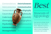 Aganote Typeface | 91 Style Font, a Serif Font by Bosstype Studio (Thumbnail 6 of 12)