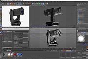 Stage Lighting Collection-14 PCS, an Object 3D Model by akerStudio (Thumbnail 277 of 309)