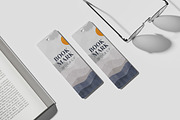 Bookmark Mockup, a Product Mockup by MrLetters (Thumbnail 5 of 5)