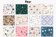 The Fleur blossom collection, a Pattern Graphic by solmariart (Thumbnail 9 of 12)