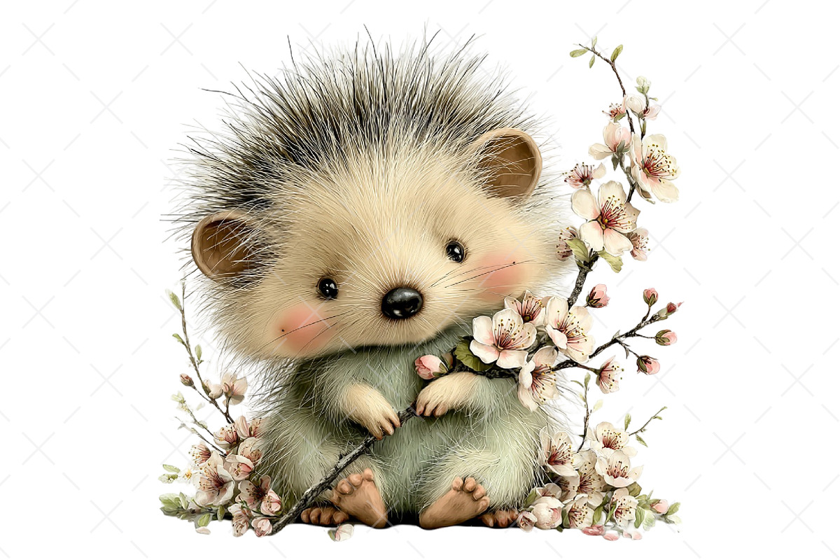 Funny Spring Animals Clipart, an Illustration by Craft Nest (Photo 12 of 12)
