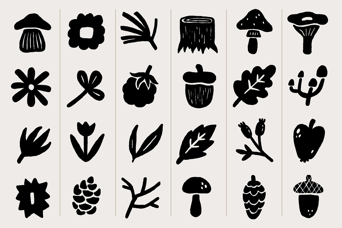 FOREST TALES | Graphic collection, an Animal Illustration by katieromanoff_art (Photo 6 of 12)
